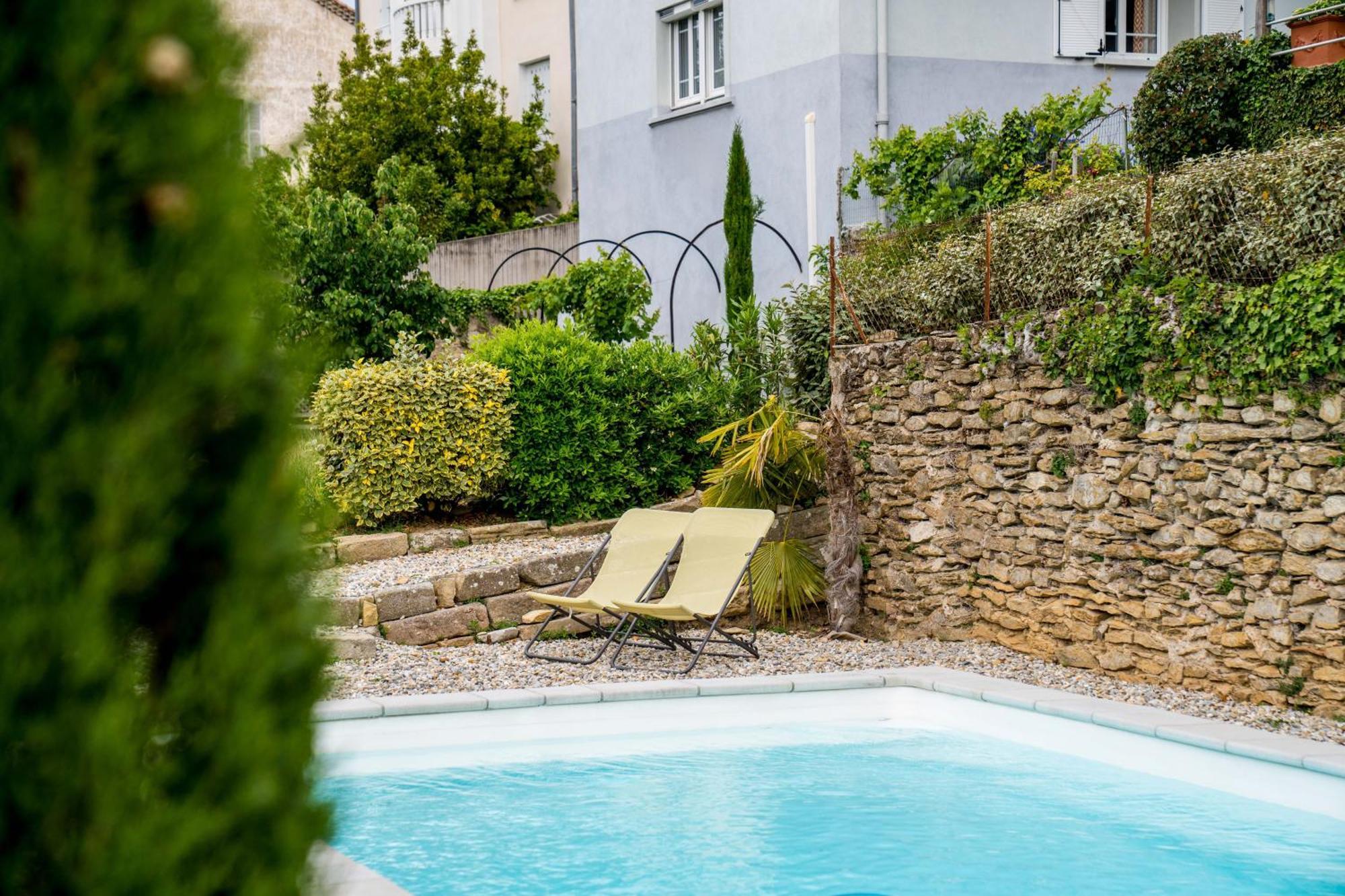 La Maison Jaffran, Suite En Ville Privas Exteriör bild